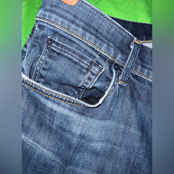 7 for All Mankind Lux Performance The Straight Men's Blue Jeans size 36 - Picture 5 of 11